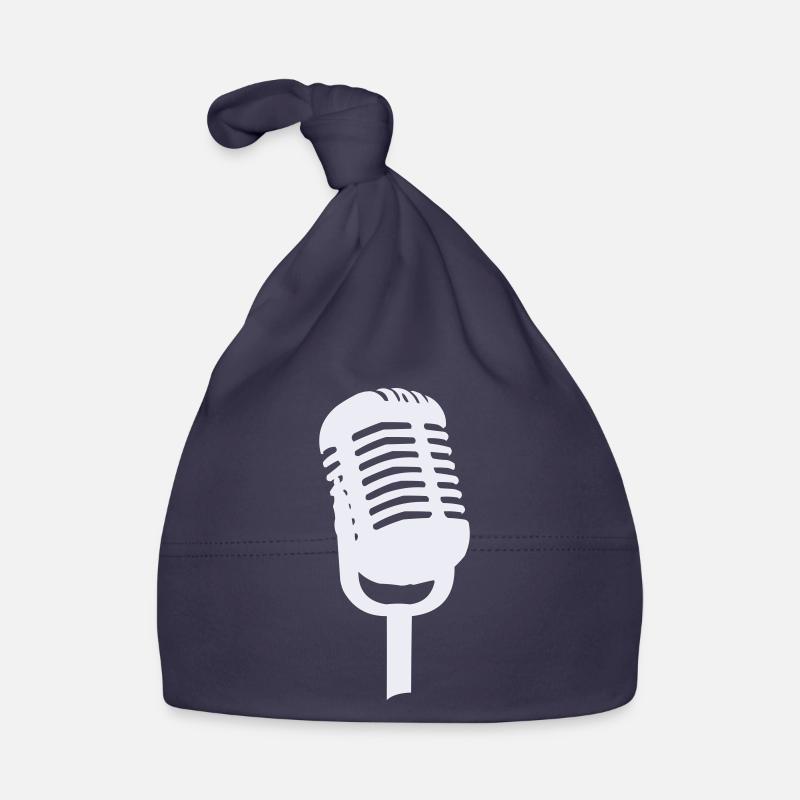 Microphone Organic Baby Cap