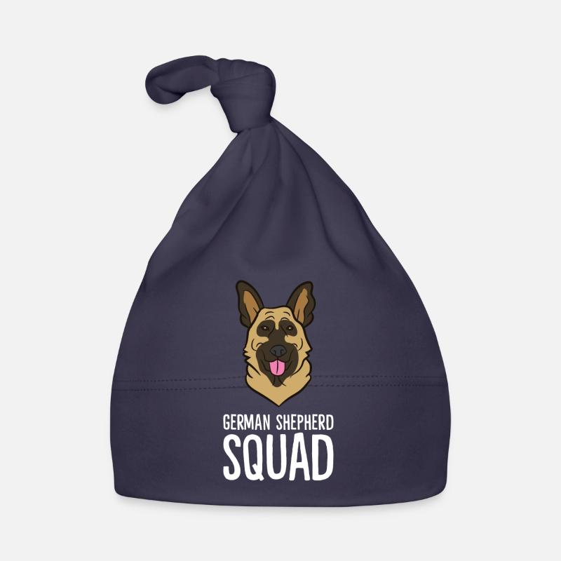 German Shepherd - German Shepherd Squad Organic Baby Cap