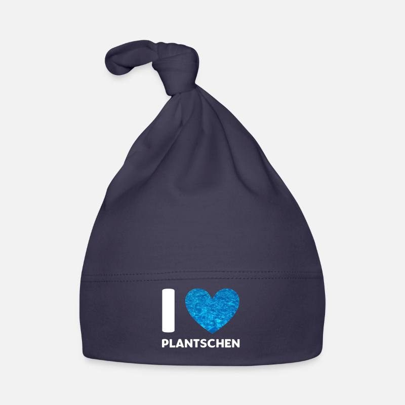 I Love Plantschen Baby Bio-Mütze