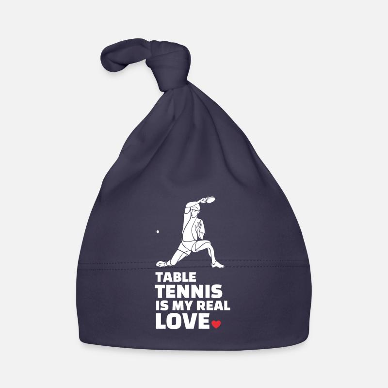 J’adore le tennis de table Bonnet bio Bébé