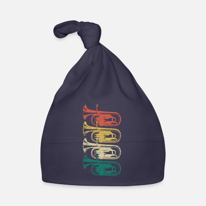 Euphonium Corn Orchestra Musiciens Instrument à vent Bonnet bio Bébé