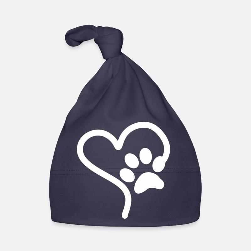 chien mignon chats empreinte animale chiens chat chien Bonnet bio Bébé