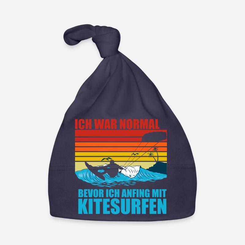 Ich War Normal Bevor Ich Anfing Mit Kitesurfen Baby Bio-Mütze