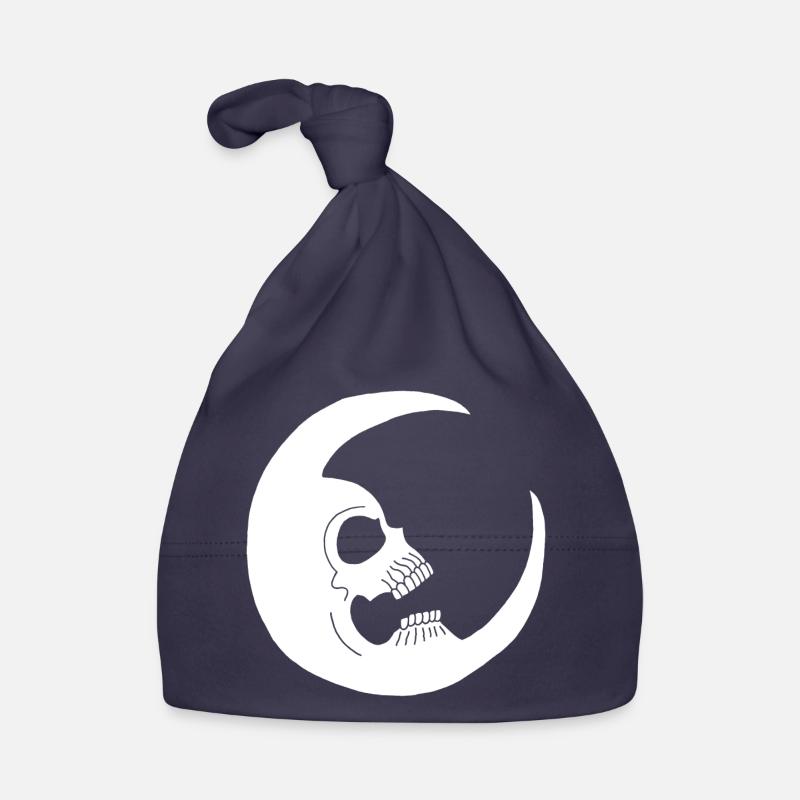 Mondschädel Baby Bio-Mütze