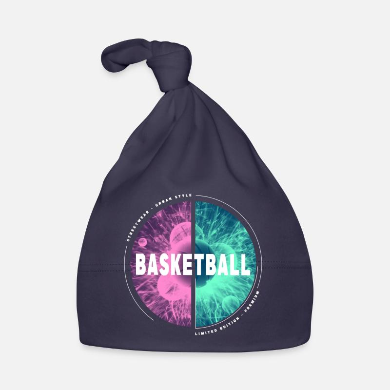 Basketteur Basketteur Dunking Sport Vintage Bonnet bio Bébé