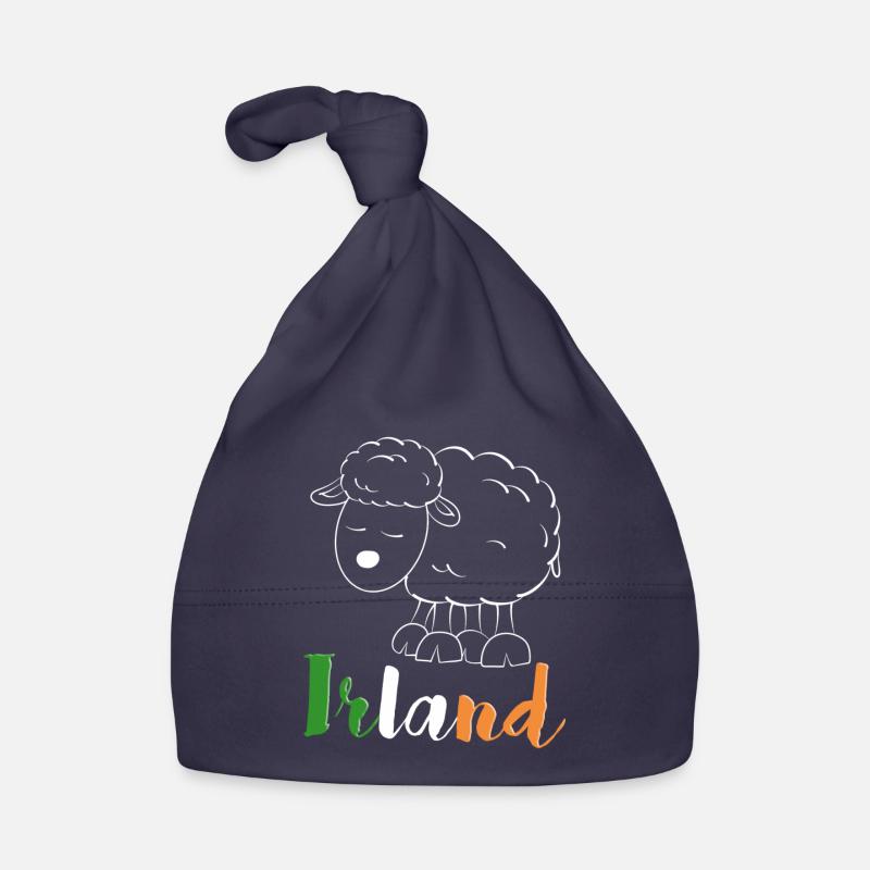 Mouton d’Irlande (version colorée) Bonnet bio Bébé