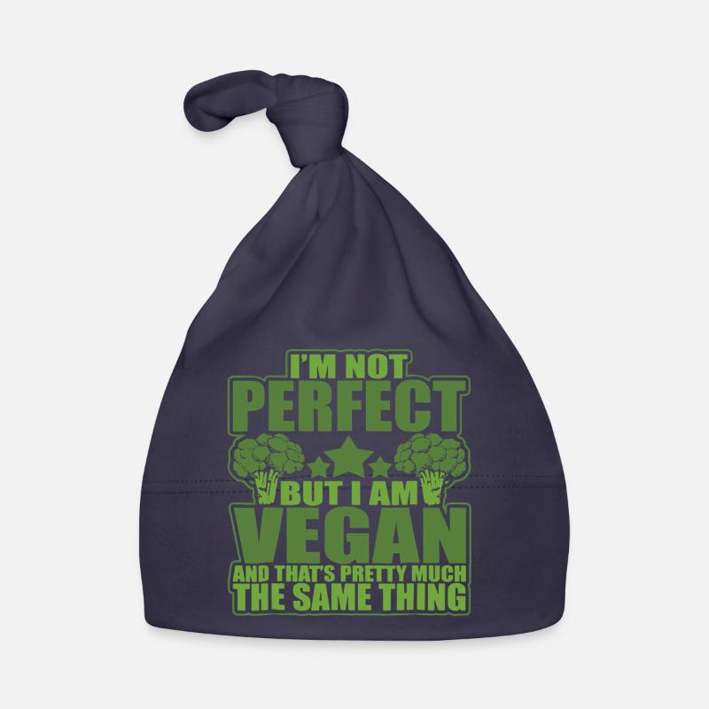 I Am A Vegan Organic Baby Cap