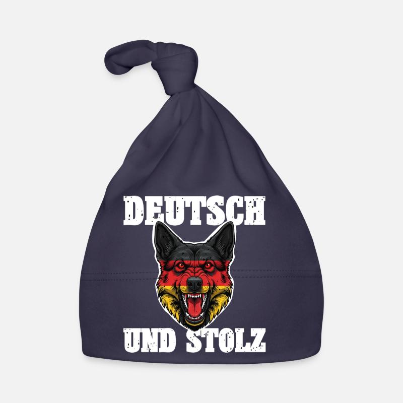 German Shepherd Organic Baby Cap