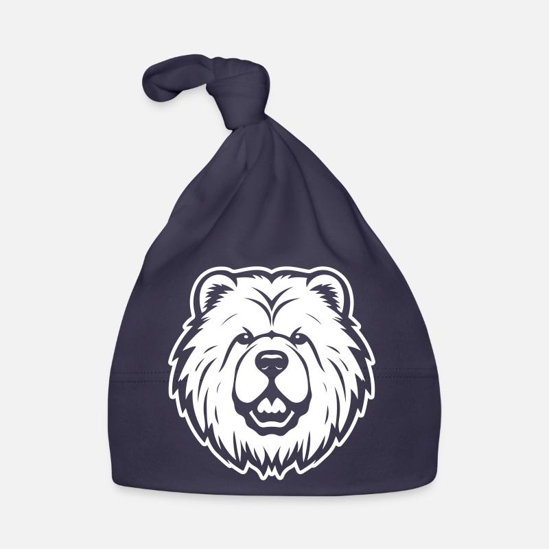 Chow Chow Hund Baby Bio-Mütze