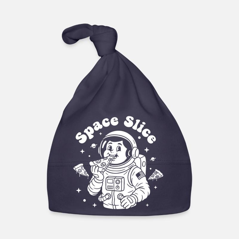 Pizza astronaute en tranches de l’espace Bonnet bio Bébé