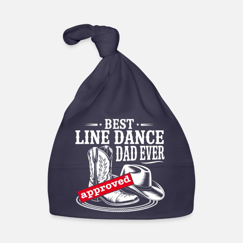 Best Line Dance Dad Ever Baby Bio-Mütze