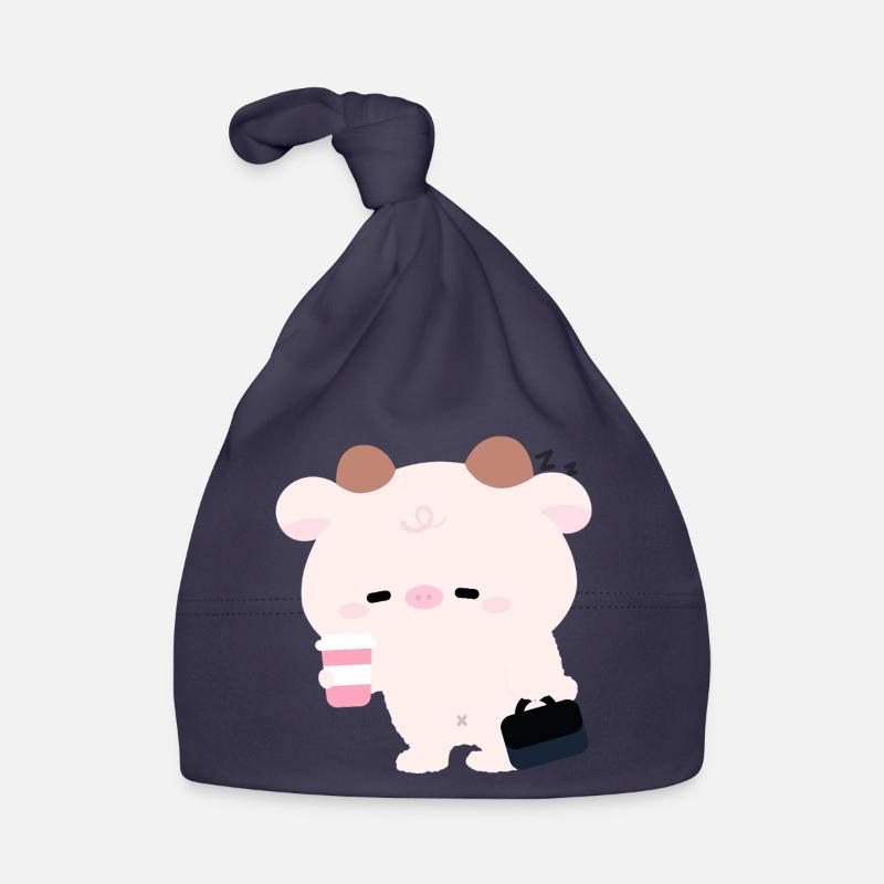 Habe Cow Coffee Run ausprobiert Baby Bio-Mütze