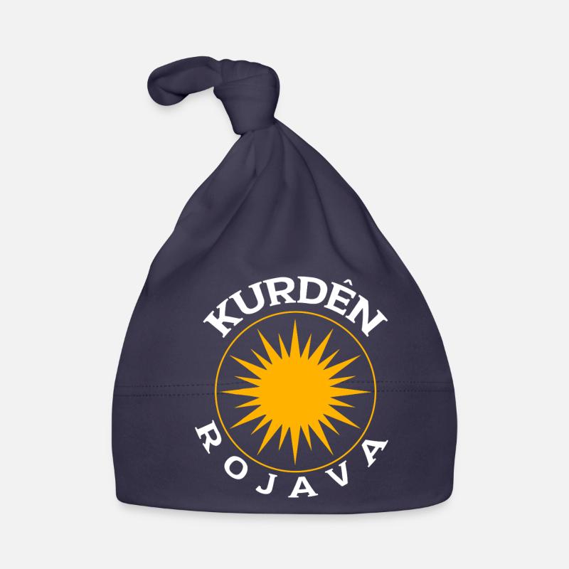 Kurden Rojava Baby Bio-Mütze