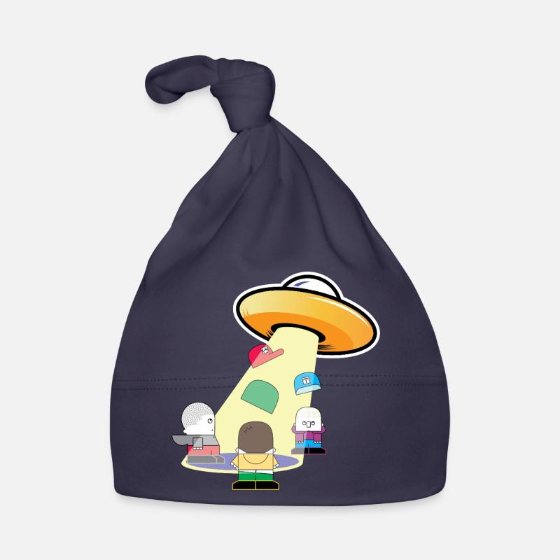 UFO House Squad Organic Baby Cap
