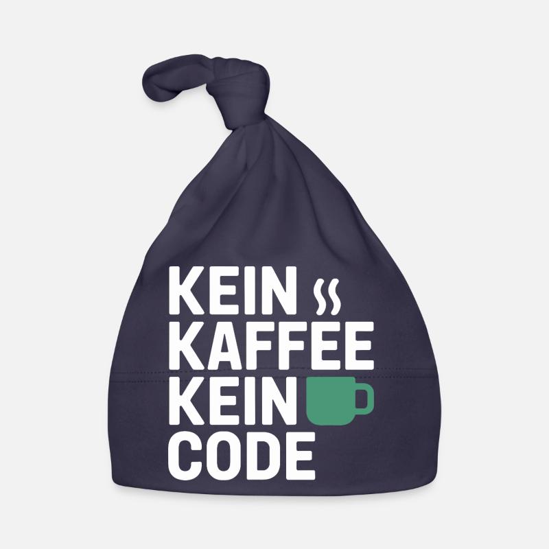 No Coffee No Code Programmer Computer Scientist Organic Baby Cap