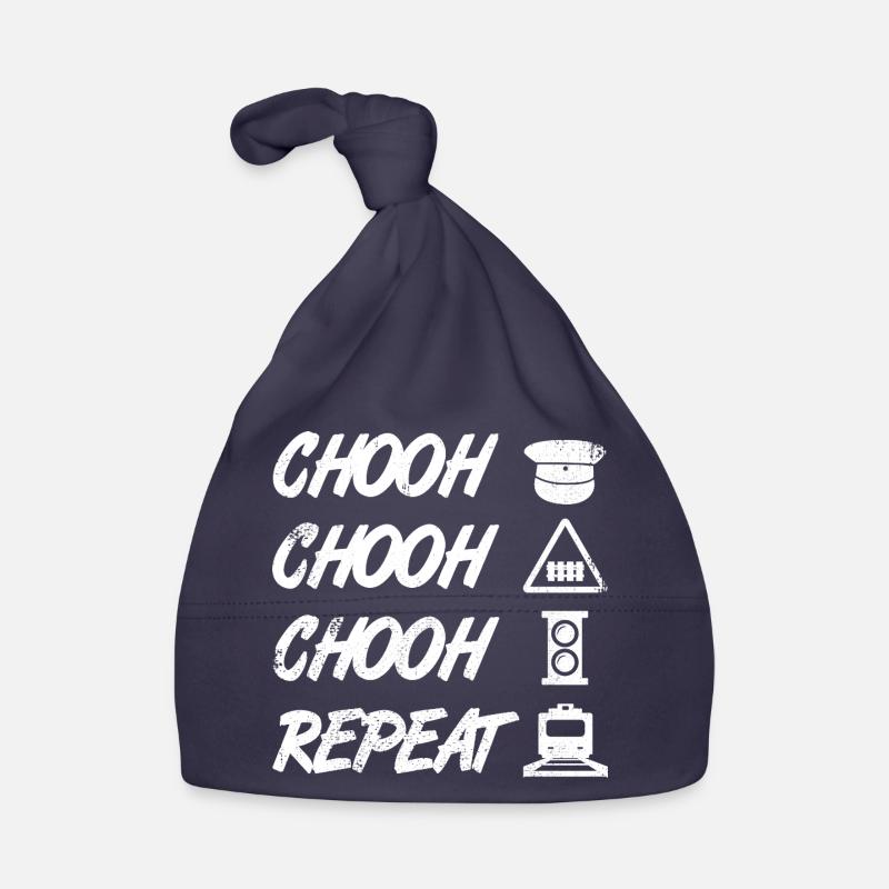Ouvrier du chemin de fer drôle Bonnet bio Bébé