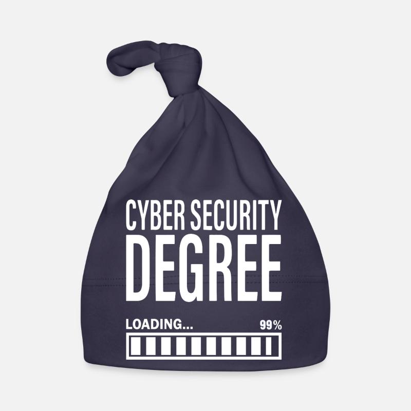 Cybersecurity Student Engineer Cyber Security Organic Baby Cap