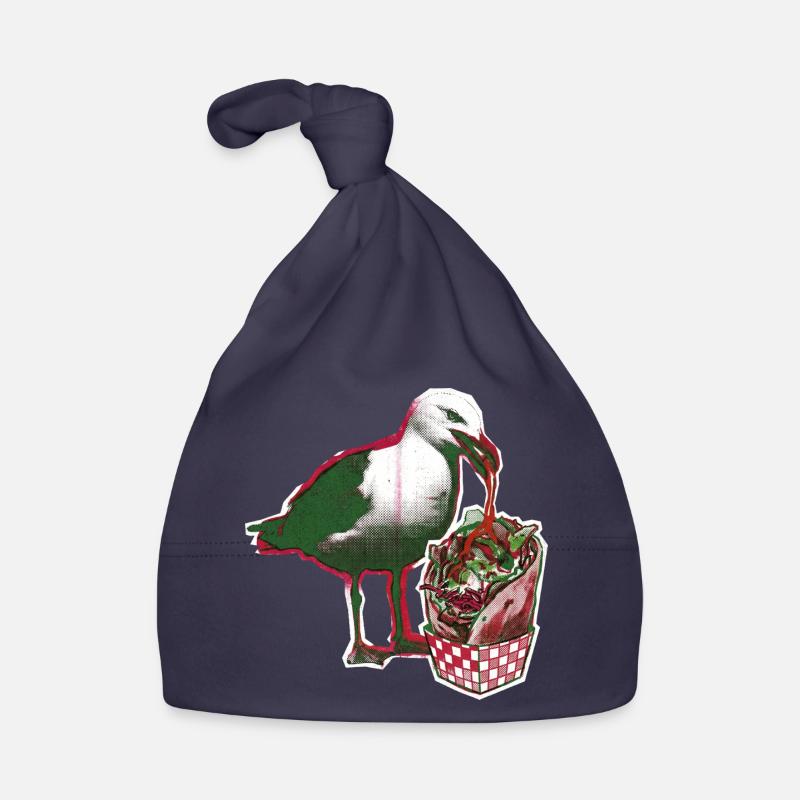 Döner Möwe Baby Bio-Mütze