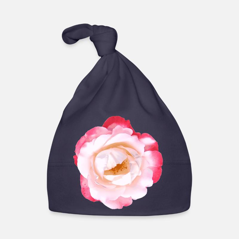 Rose Organic Baby Cap