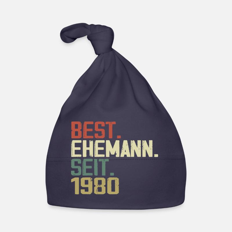Best Ehemann Seit 1980 Geburtstagsgeschenk 1980 Baby Bio-Mütze