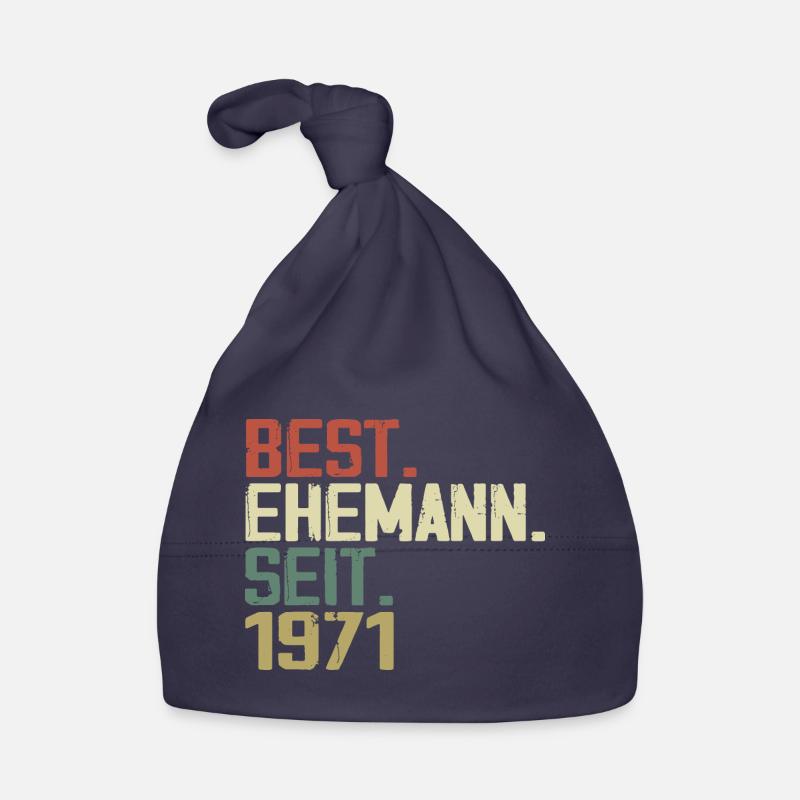 Best Ehemann Seit 1971 Geburtstagsgeschenk 1971 Baby Bio-Mütze