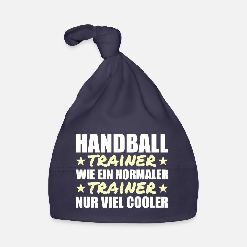 Les entraîneurs de handball sont beaucoup plus cool Bonnet bio Bébé