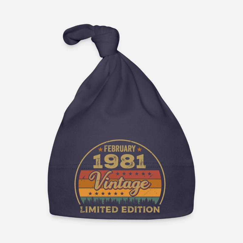 Février 1981, Jubilé 1981, Légendes Février 1981 Bonnet bio Bébé