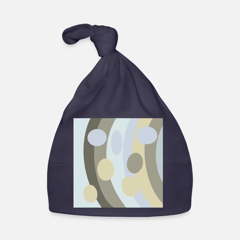 Zeitlos elegantes Retro Boho Muster abstrakt Baby Bio-Mütze