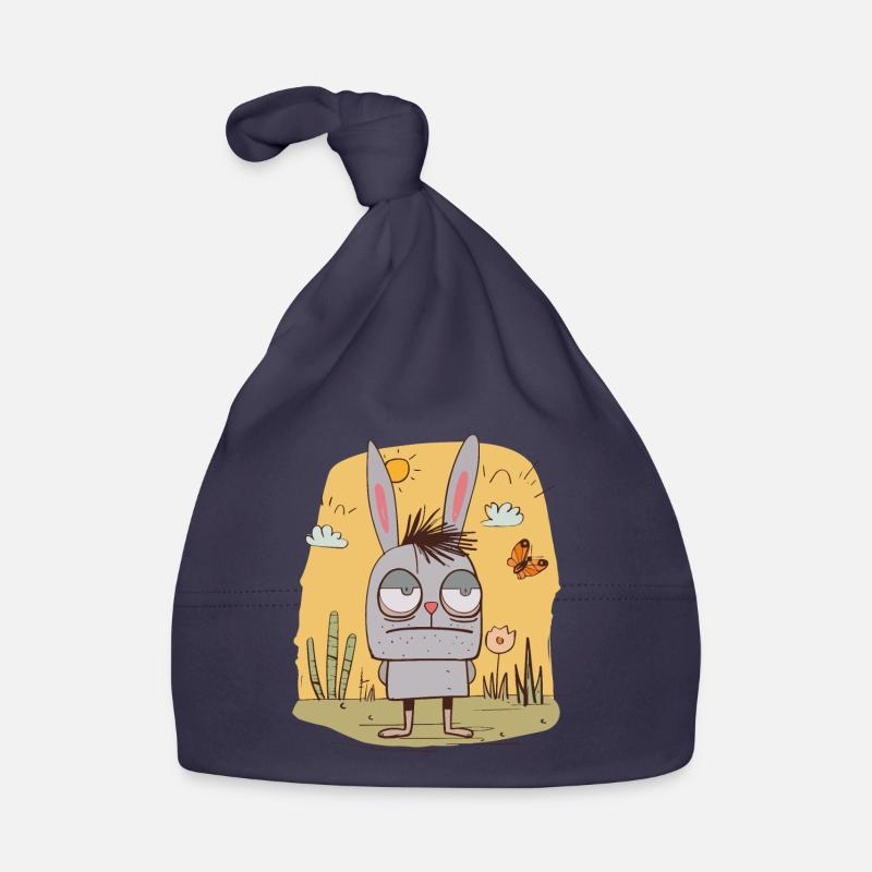 Bad Mood Bunny | © M2-D2 Organic Baby Cap