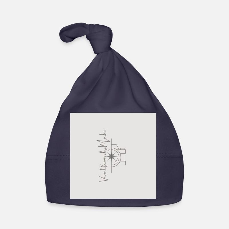 Logo photographique Flash d’étoile Bonnet bio Bébé