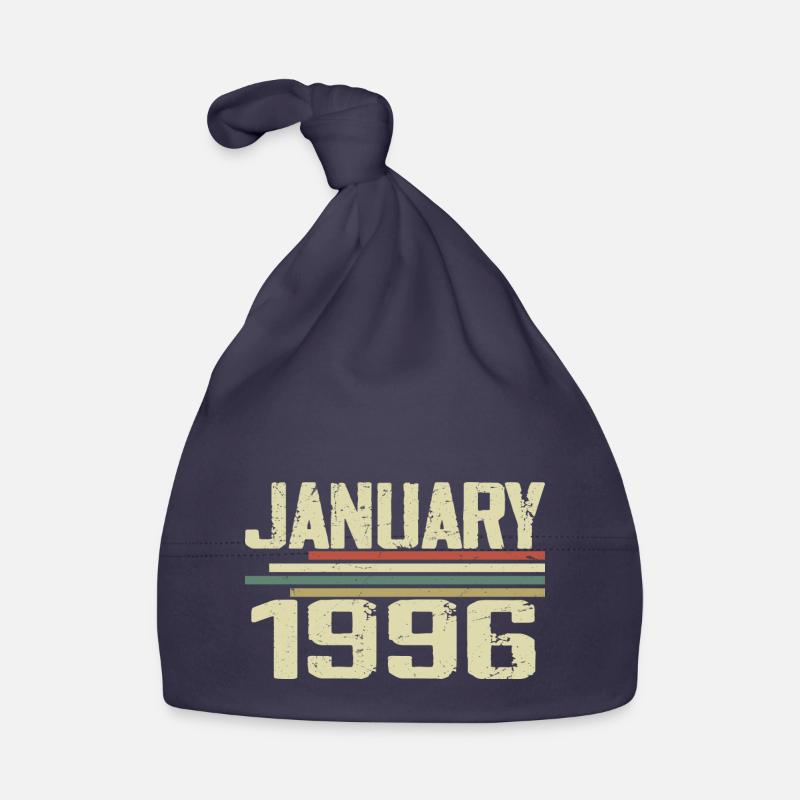 Januar 1996 - Geburtstagsgeschenk Januar 1996 Baby Bio-Mütze