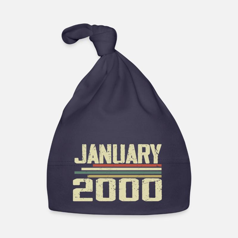 January 2000 - Birthday Gift January 2000 Organic Baby Cap