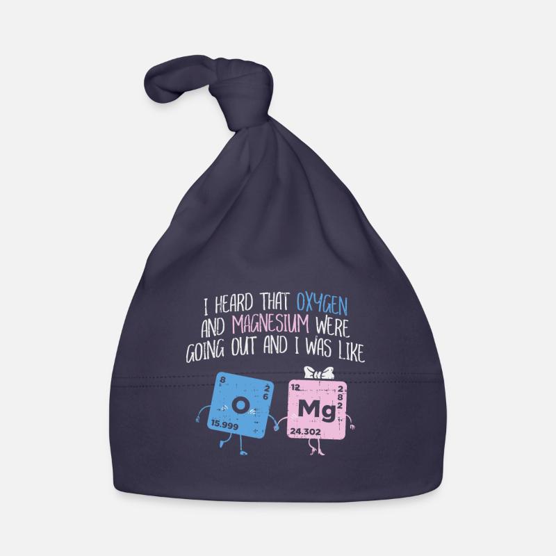 CHEMISTRY SCIENCE: OXYGEN AND MAGNESIUM GESCHENK Baby Bio-Mütze