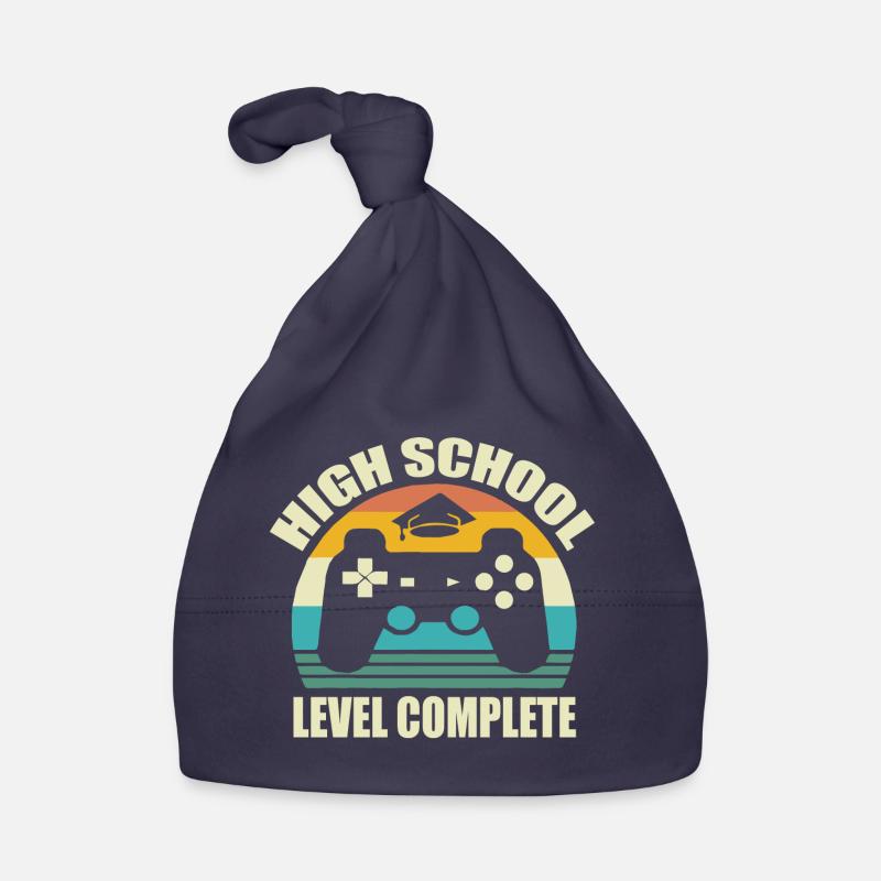 High School Idee Geschenk Gamer Bac Videospiele Fac Konsole Baby Bio-Mütze
