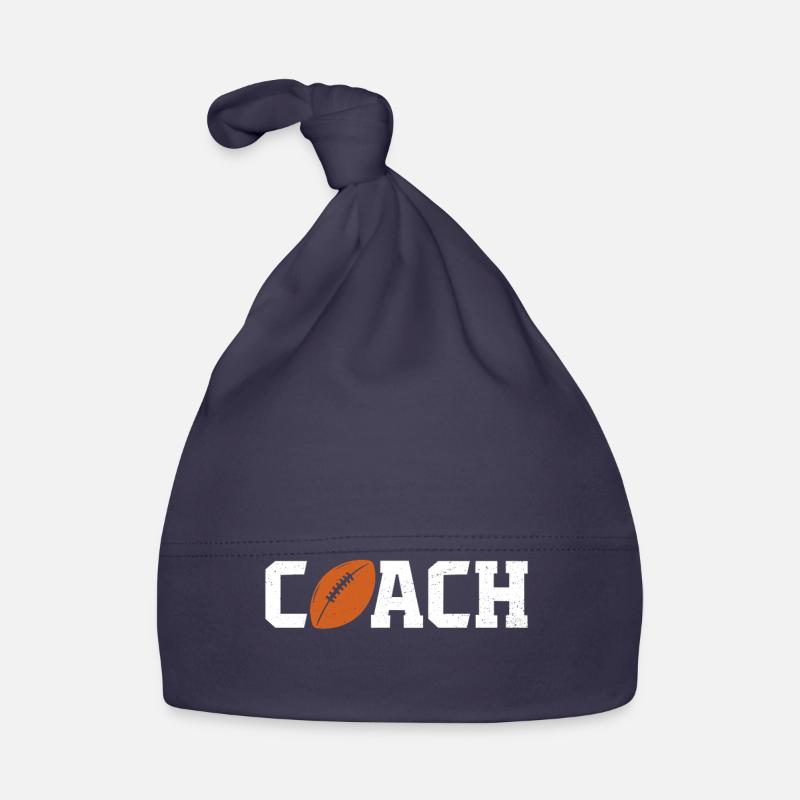 Coach rugby T-shirt Rugby Trainer Organic Baby Cap