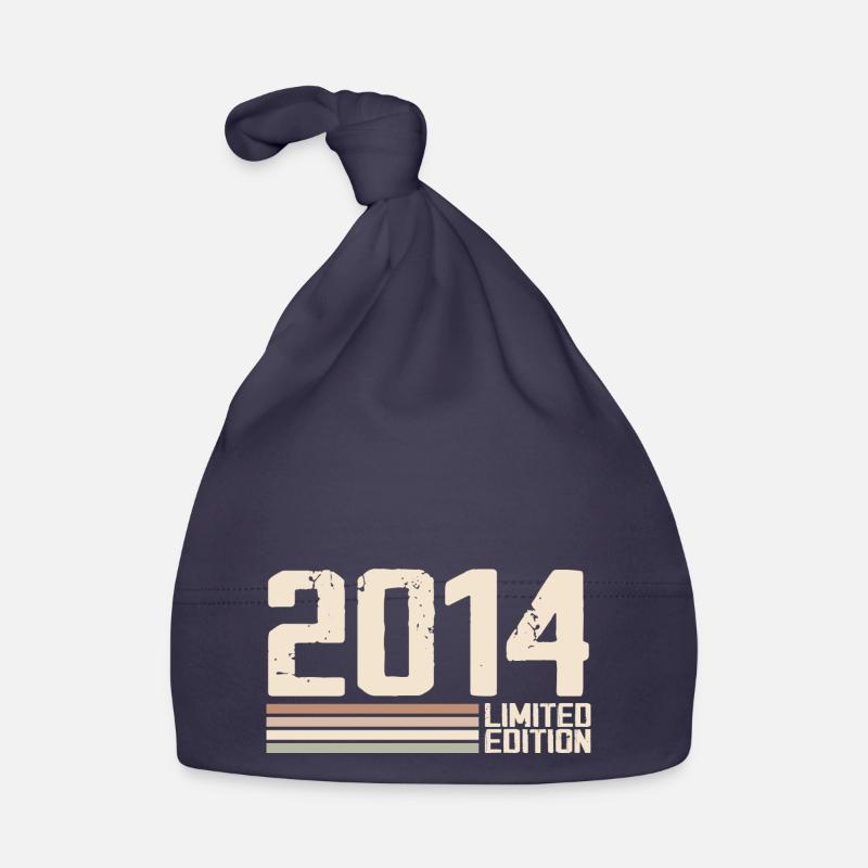 2014 Millésime 2014 Anniversaire 2014 Rétro 2014 Bonnet bio Bébé