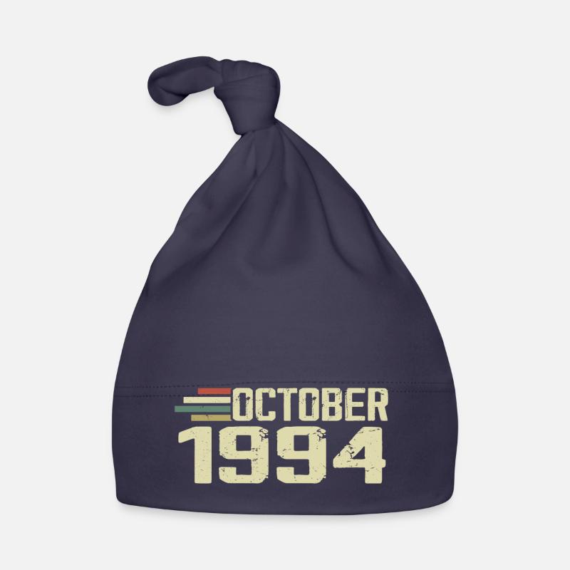 Octobre 1994 - Anniversaire en octobre 1994 Bonnet bio Bébé