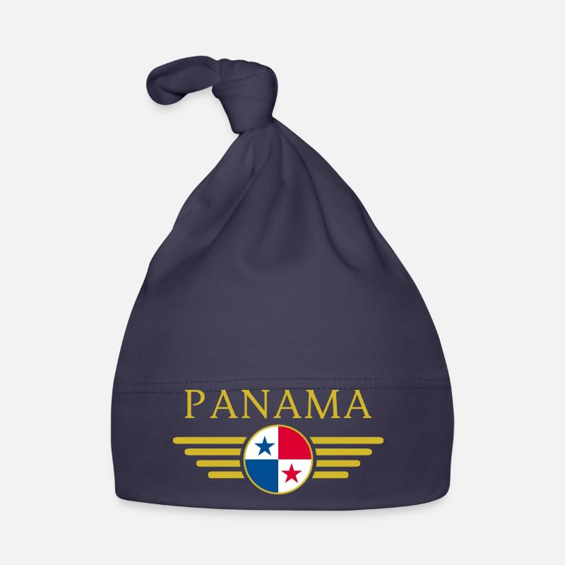 J’aime le Panama, T-shirt design de style élégance Bonnet bio Bébé