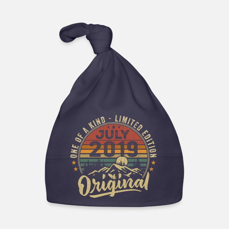 July 2019 Original 2019 July 2019 Gift Organic Baby Cap