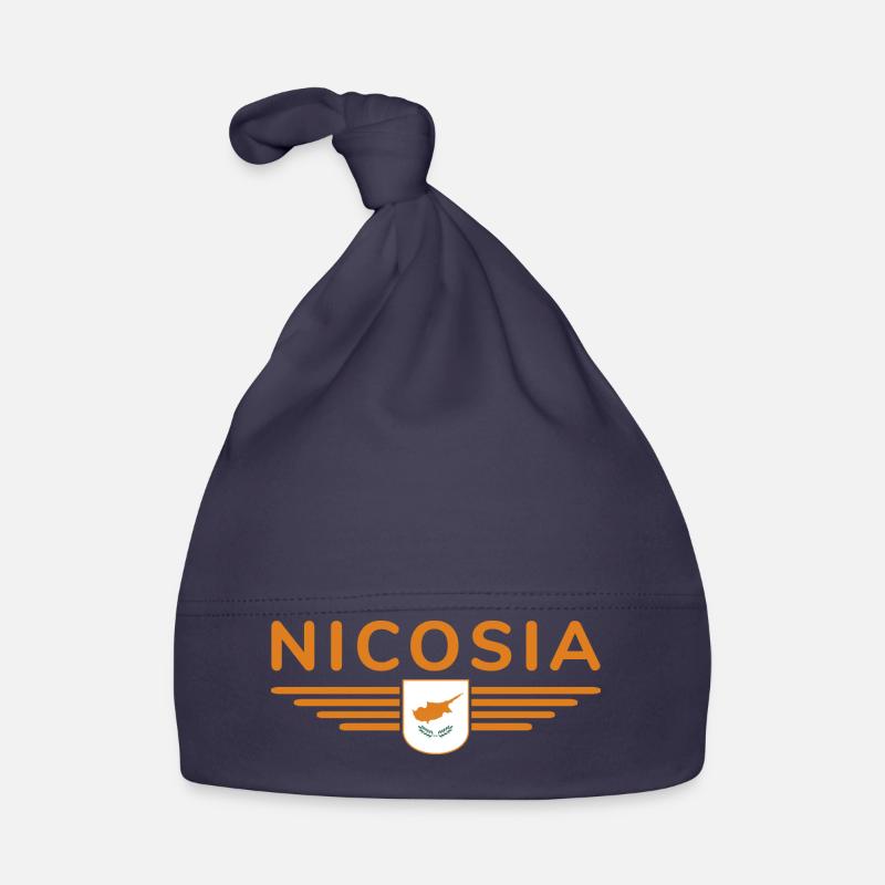 Nicosia Design – Capitale de Chypre Bonnet bio Bébé
