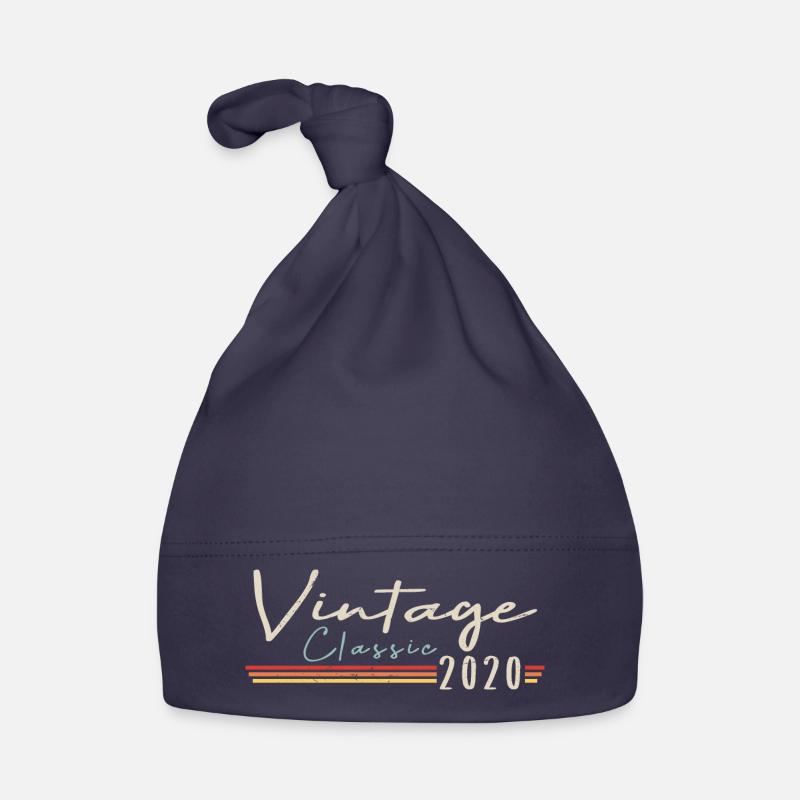 Vintage Original since 2020 Geburtstag Retro 2020 Baby Bio-Mütze