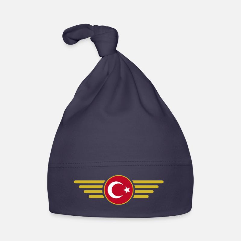 J’aime la dinde, T-shirt design de style élégance Bonnet bio Bébé