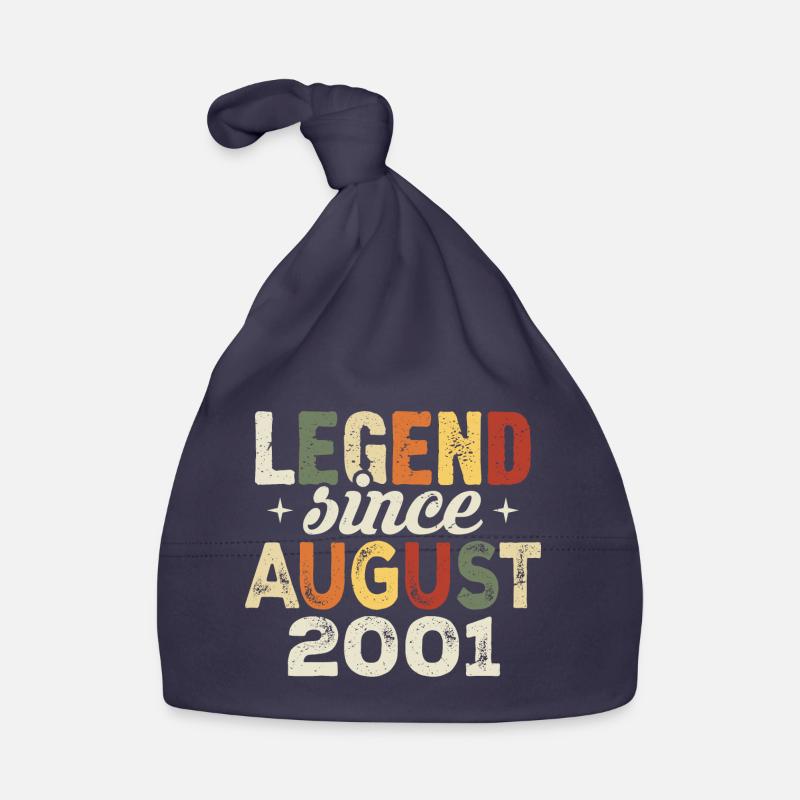 Août 2001 Anniversaire Août 2001 - Août 2001 Bonnet bio Bébé