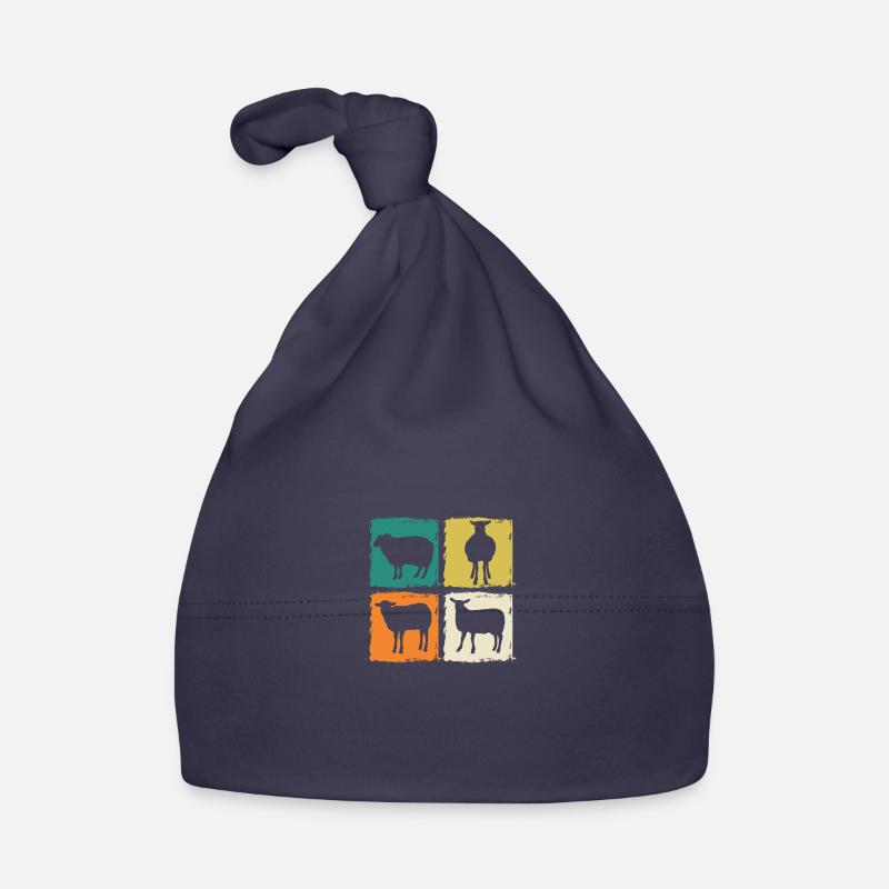 Schäfer Schaf Baby Bio-Mütze