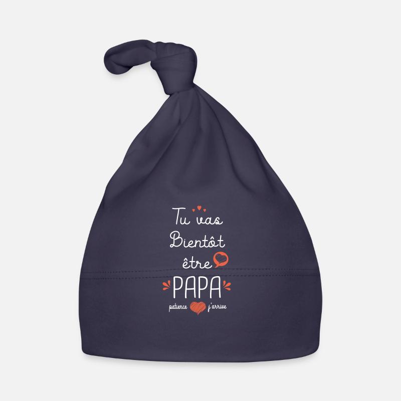 annonce grossesse papa naissance bébé Bonnet bio Bébé