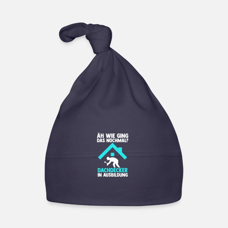 Roofing training apprentice Auzbi roofer Organic Baby Cap