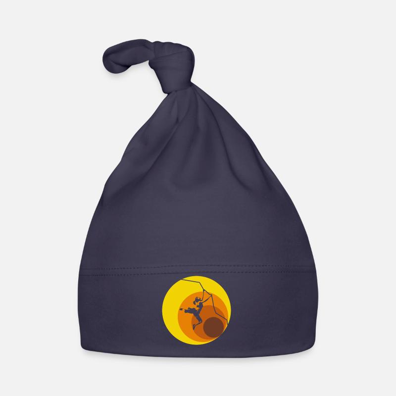 Climbing Fall Retro Organic Baby Cap