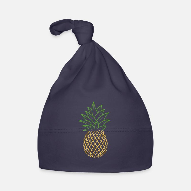 Ananas Baby Bio-Mütze