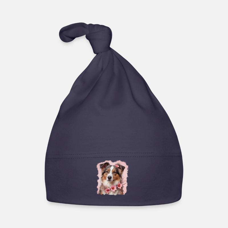 AUSTRALIAN SHEPHERD Organic Baby Cap