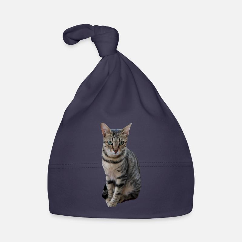 Chat chat chaton doux Bonnet bio Bébé